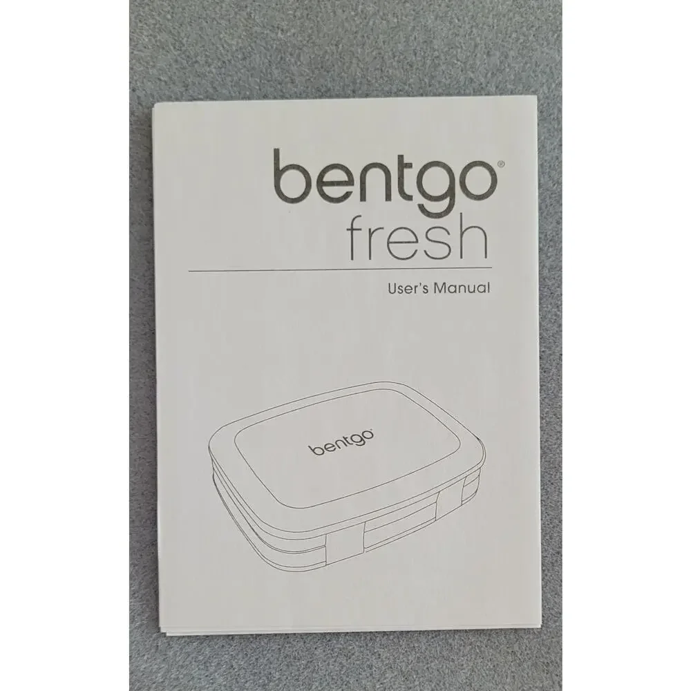 BENTGO FRESH Durable & Leak-Proof 4-Compartment Green Lunch Box--New!